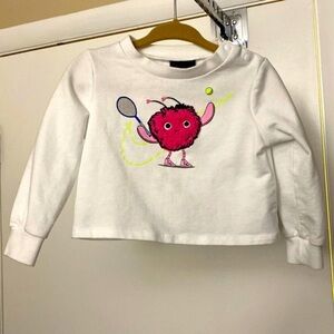 Nike Girls Long Sleeve Pullover Tennis Size 12M